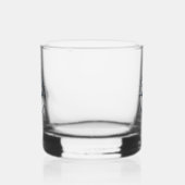Blauw Wit Nautisch Boat Wheel  Boat Whisky Glas (Rechts)