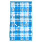 Blauw & Wit Papier Cadeautas (Voorkant)