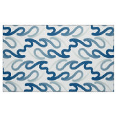 Blauw-wit patroon stof (Fat Quarter)