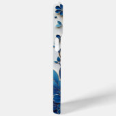 Blauw & Wit Porseleinen Telefoonhoes – Traditionee Case-Mate iPhone Case (Achterkant / Rechts)