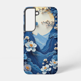 Blauw & Wit Porseleinen Telefoonhoes – Traditionee Samsung Galaxy Hoesje