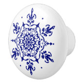 Blauw & Wit Portugees Azulejo Stijl Keramische Kno Keramische Knop (Rechts)