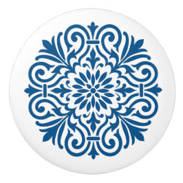 Blauw & Wit Portugees Azulejo Stijl Keramische Kno Knop
