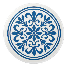 Blauw & Wit Portugees Azulejo Stijl Keramische Kno Knop