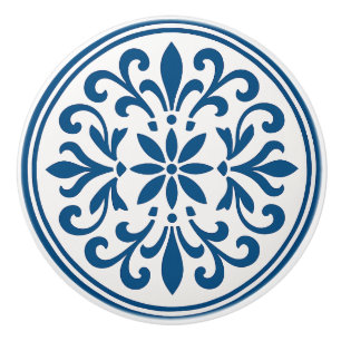 Blauw & Wit Portugees Azulejo Stijl Keramische Kno Knop