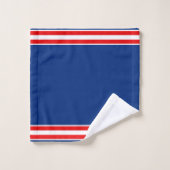 Blauw Wit & Rood Badhanddoekenset Bad Handdoek (Wasdoekje)