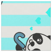 Blauw wit Snoep gestreept Stof (Close Up)