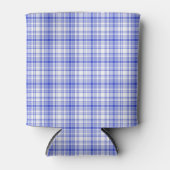 Blauw wit speldenschaal 2 blikjeskoeler (Voorkant)
