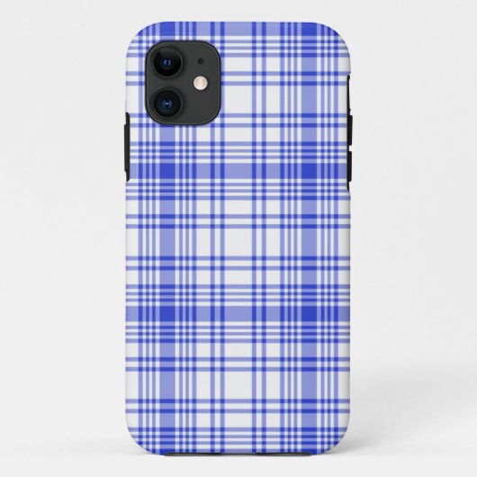 Blauw wit speldenschaal 2 Case-Mate iPhone case (Achterkant)