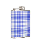 Blauw wit speldenschaal 2 heupfles (Rechts)