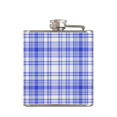 Blauw wit speldenschaal 2 heupfles (Achterkant)