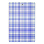 Blauw wit speldenschaal 2 mini klembord (Achterkant)