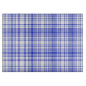 Blauw wit speldenschaal 2 snijplank (Voorkant)