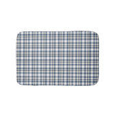 Blauw wit speldenstaart 1 badmat (Voorkant)