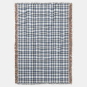 Blauw wit speldenstaart 1 deken (Voorkant Verticaal)