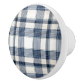 Blauw wit speldenstaart 1 keramische knop (Rechts)