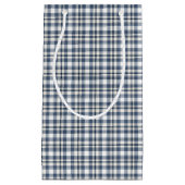 Blauw wit speldenstaart 1 klein cadeauzakje (Voorkant)