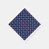 Blauw & Wit Sterren 4 Juli Feest Servetten (Hoek)