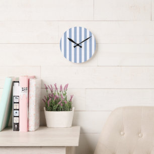 Blauw & Wit Streep Klok
