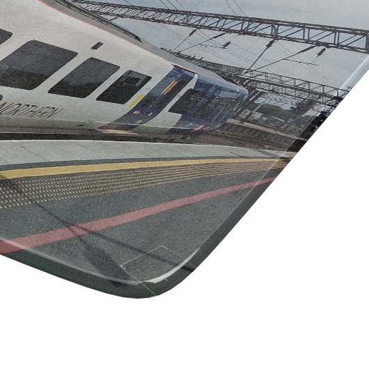 Blauw-wit training snijplank (Hoek)