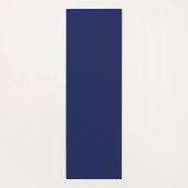 Blauw & Wit Uniek Abstract Patroon Yogamat (Achterkant)