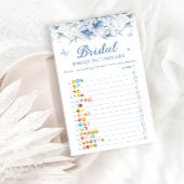 Blauw Wit Vrijgezellenfeest Emoji Pictionary Game