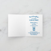 Blauw-wit winterwonderland herbergt Wereldbol (Binnen)