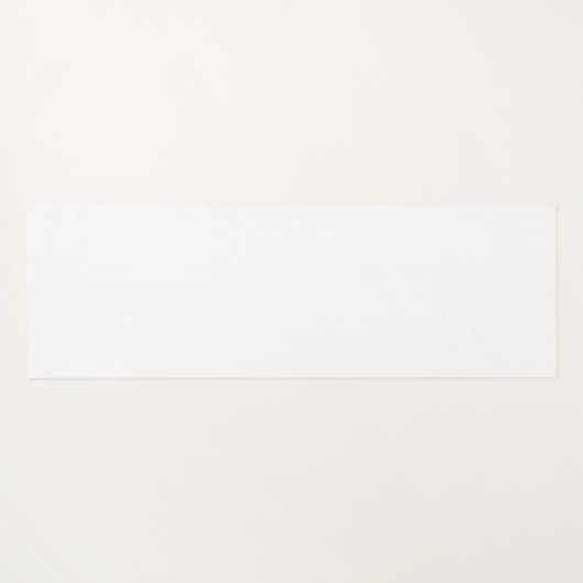 Blauw-Wit Yoga Pose met Aangepaste Naam Yogamat (Achterkant (horizontaal))