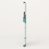 Blauw Wit Zee Schildpadden Case-Mate iPhone Case (Achterkant / rechts)