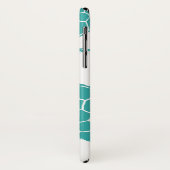 Blauw Wit Zee Schildpadden Case-Mate iPhone Case (Achterkant/links)