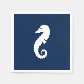 Blauw witboek zeebaars, zeebaars servet (Voorkant)