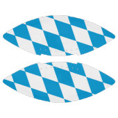 Blauw-witte Beierse Diamant Vlag Patroon American Football (Panelen)