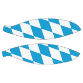 Blauw-witte Beierse Diamant Vlag Patroon Basketbal (Panelen)