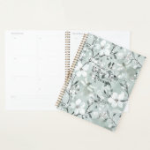 Blauw Witte Bloem Libellen Planner (Display)