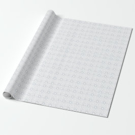 Blauw Witte Chinoiserie Herhalend Patroon Cadeaupapier