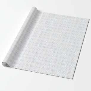 Blauw Witte Chinoiserie Herhalend Patroon Cadeaupapier