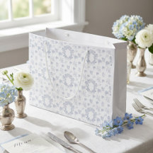 Blauw Witte Chinoiserie Herhalend Patroon