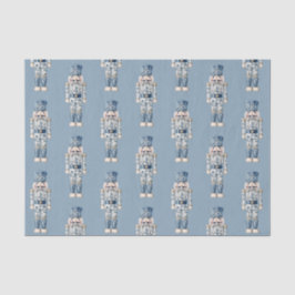 Blauw-witte Chinoiserie Kerst Notenkraker Tissuepapier