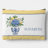 Blauw-witte Chinoiserie vaas met hortensia's Etui (Voorkant)