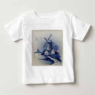 Blauw Witte Delftsblauw Windmolen