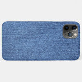 Blauw Witte Denim Textuur Uiterlijk Afbeelding Case-Mate iPhone Case (Achterkant (horizontaal))