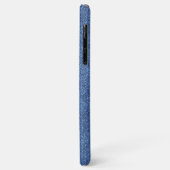 Blauw Witte Denim Textuur Uiterlijk Afbeelding Case-Mate iPhone Case (Achterkant/links)