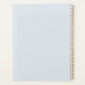 Blauw Witte Droom Libel Planner (Achterkant)