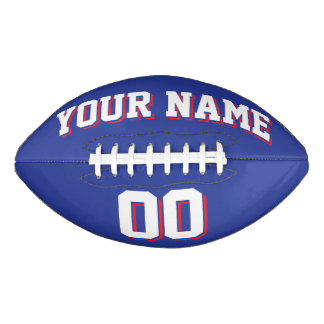 BLAUW WITTE EN RED Football