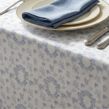 Blauw Witte Franse Toile Patroon