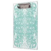 Blauw-witte graffiti klembord (Links)