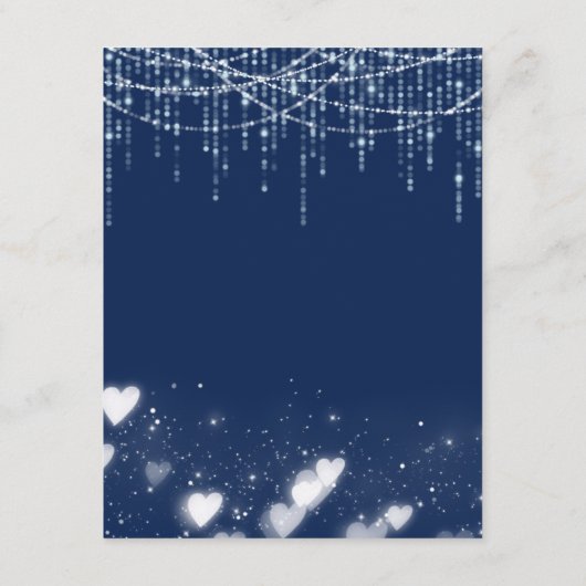 Blauw & Witte Hanglampen Behuizing Kaart (Achterkant)