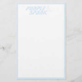 Blauw Witte Kleine Bedrijfsbriefpapier Briefpapier