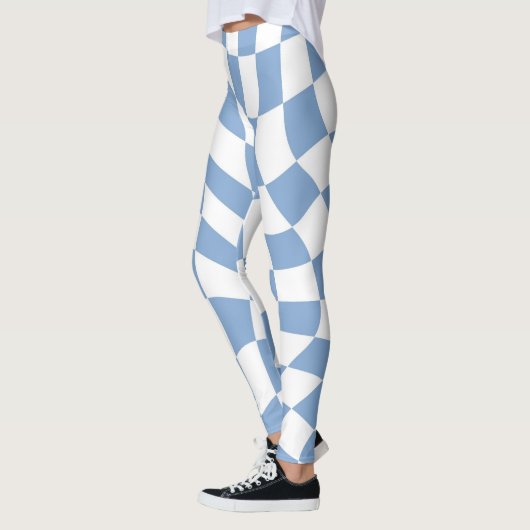 Blauw-witte Leggings (Links)