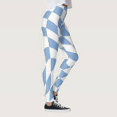 Blauw-witte Leggings (Rechts)